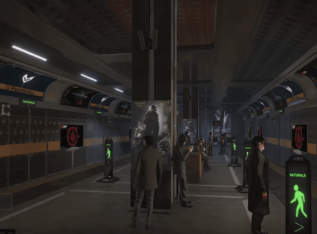 Deus Ex Mankind Divided - Metro