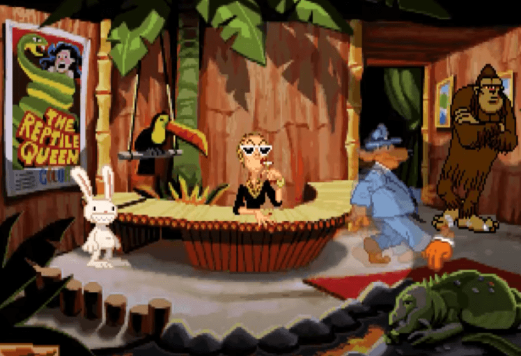Sam and Max Hit the Road PC Gameplay