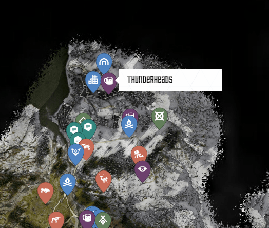 Thunderheads Ancient Vessel Map Location