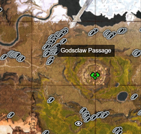 Godsclaw Passage Iron Locations