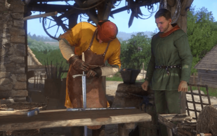 How to clean your sword in Kingdom Come Deliverance