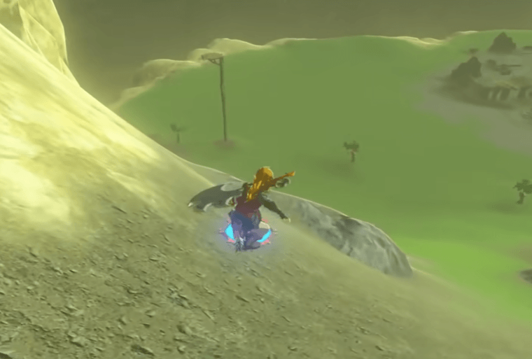 How to shield surf in BOTW