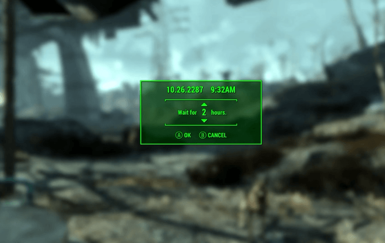 How to Wait in Fallout 4