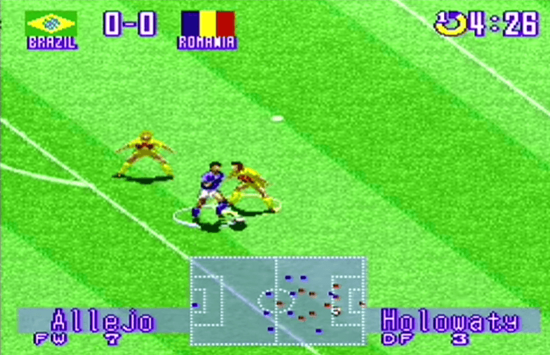 International Superstar Soccer Deluxe SNES Gameplay