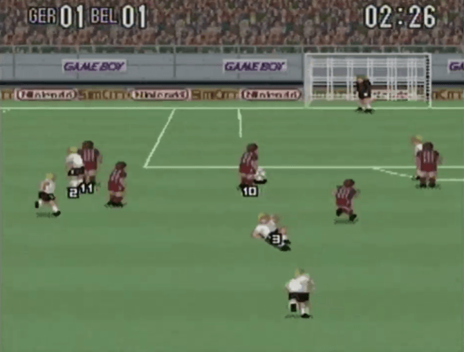 Super Soccer - SNES gameplay