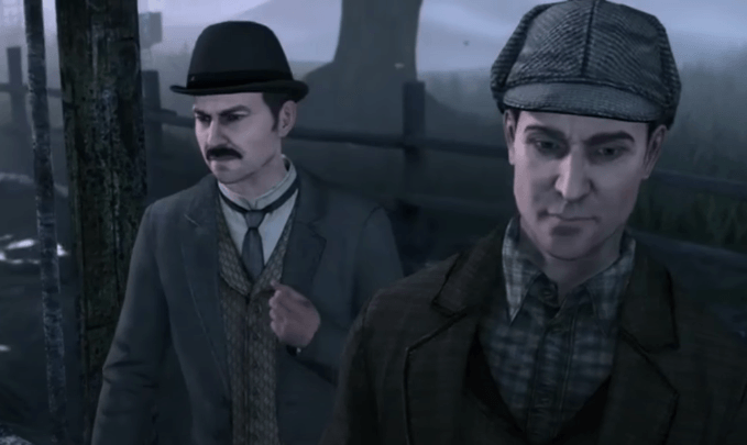 Sherlock Holmes Crimes and Punishments - Holmes and Watson