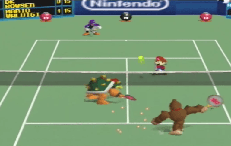 Mario Tennis 64 Gameplay