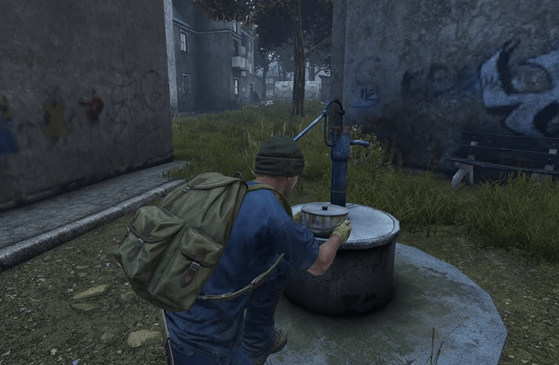 DayZ water pumps will keep you hydrated