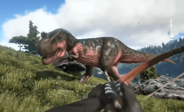 Hunting Dinosaurs in Ark Survival Evolved