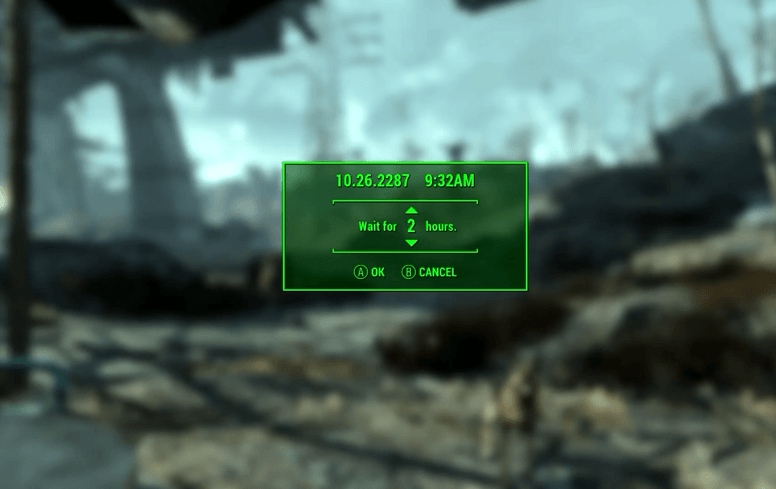 how-to-wait-in-fallout-4